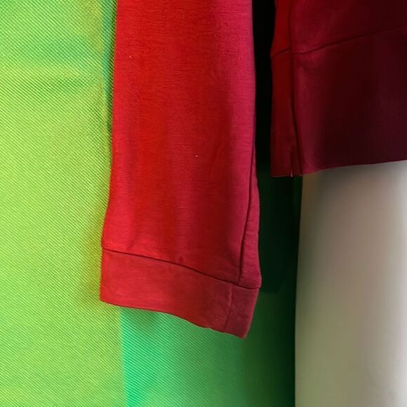 Zella Girl Hooded Pullover Burgundy size 8/10 - Picture 7 of 12